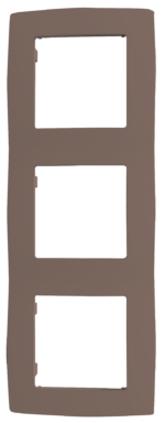 PRIME ΠΛΑΙΣΙΟ 3 ΘΕΣΕΩΝ IP20 ΕΚΡΟΥ ACA – 1000119211