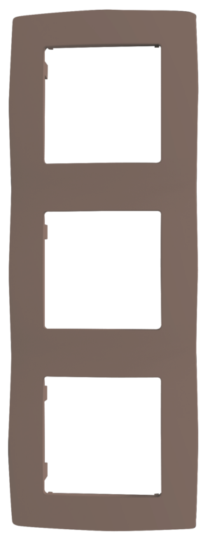 PRIME ΠΛΑΙΣΙΟ 3 ΘΕΣΕΩΝ IP20 ΕΚΡΟΥ ACA – 1000119211