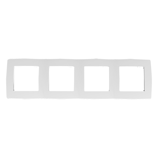 PRIME ΠΛΑΙΣΙΟ 4 ΘΕΣΕΩΝ IP20 ΛΕΥΚΟ ACA – 1000119301
