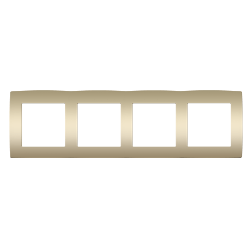 PRIME ΠΛΑΙΣΙΟ 4 ΘΕΣΕΩΝ IP20 MAT ΣΑΜΠΑΝΙΖΕ ACA – 1000119304