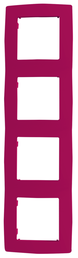 PRIME ΠΛΑΙΣΙΟ 4 ΘΕΣΕΩΝ IP20 ΡΟΖ ACA – 1000119307