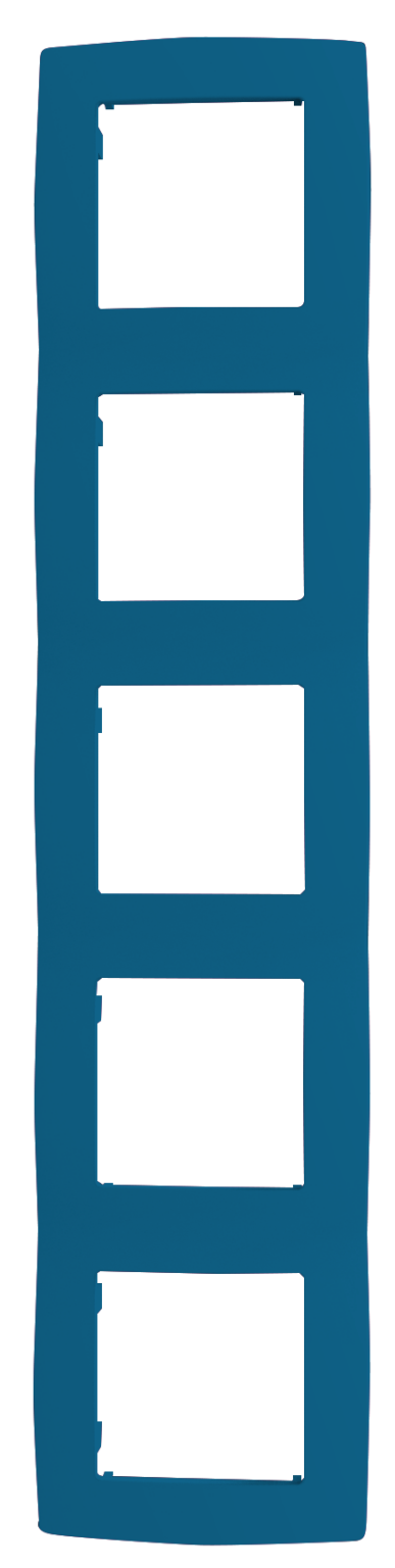 PRIME ΠΛΑΙΣΙΟ 5 ΘΕΣΕΩΝ IP20 ΓΑΛΑΖΙΟ ACA – 1000119409