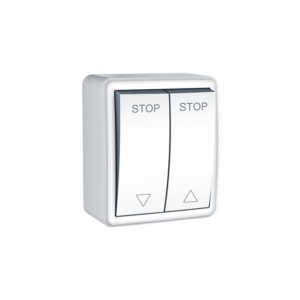 MURATA ΜΠΟΥΤΟΝ ΡΟΛΩΝ ΕΠΙΤΟΙΧΟ ΜΕ ΒΙΔΑ 1-1P 10A 250VAC IP20 ΛΕΥΚΟ ACA – 1000222201