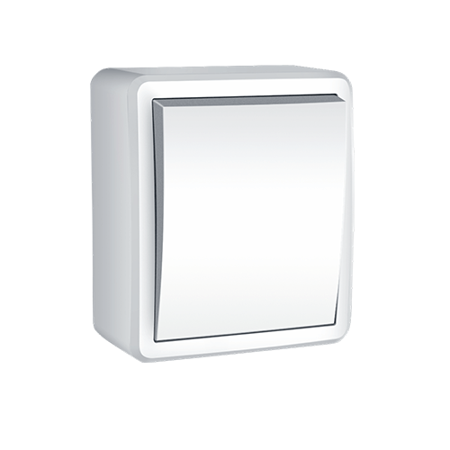 MURATA ΜΠΟΥΤΟΝ ΑΠΛΟ ΕΠΙΤΟΙΧΟ ΜΕ ΒΙΔΑ 1P 10A 250VAC IP20 ΛΕΥΚΟ ACA – 1000222301