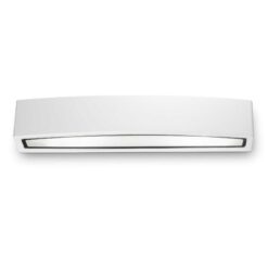 IDEAL LUX Απλίκα Τοίχου ANDROMEDA 2xE27 IP55 Λευκού Χρώματος – 100364