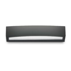 IDEAL LUX Απλίκα Τοίχου ANDROMEDA 2xE27 IP55 Μαύρου Χρώματος – 100371