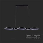 Κρεμαστό φωτιστικό LED 38W 4000K Μαύρου Χρώματος V-TAC – 10043