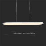Kρεμαστό φωτιστικό LED 24W 4000K Λευκού Χρώματος V-TAC – 10047