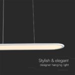 Kρεμαστό φωτιστικό LED 24W 4000K Λευκού Χρώματος V-TAC – 10047