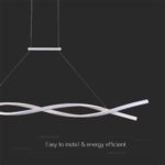 Κρεμαστό φωτιστικό LED 30W 4000K Λευκού Χρώματος V-TAC – 10049