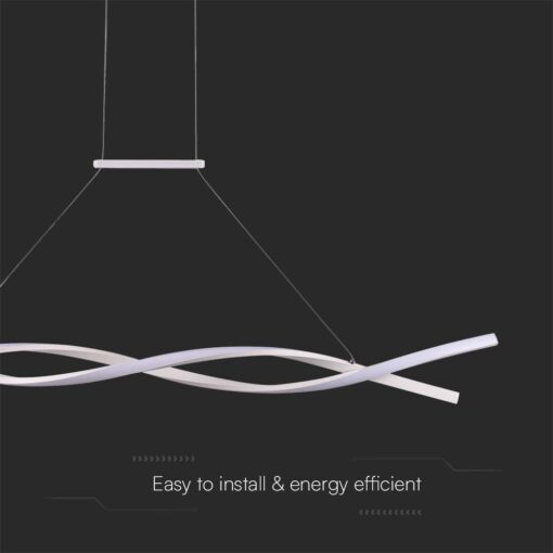 Κρεμαστό φωτιστικό LED 30W 4000K Λευκού Χρώματος V-TAC – 10049