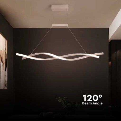 Κρεμαστό φωτιστικό LED 30W 3000K Λευκού Χρώματος V-TAC – 10050