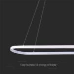 Κρεμαστό φωτιστικό LED 24W 4000K Λευκού Χρώματος V-TAC – 10055
