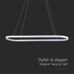 Κρεμαστό φωτιστικό LED 24W 3000K Λευκού Χρώματος V-TAC – 10056