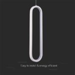 Kρεμαστό φωτιστικό Designer LED 13W 3000K Λευκού Χρώματος V-TAC – 10074