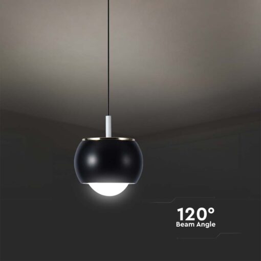 Kρεμαστό φωτιστικό LED 9W 4000K Μαύρου Χρώματος V-TAC – 10077
