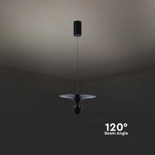 Κρεμαστό φωτιστικό LED 9W 4000K Μαύρου Χρώματος V-TAC – 10083