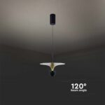 Κρεμαστό φωτιστικό LED 9W 4000K Μαύρου Χρώματος V-TAC – 10085