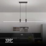 Κρεμαστό φωτιστικό LED 19W 4000K Μαύρου Χρώματος V-TAC – 10088