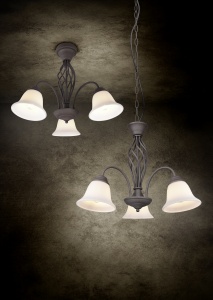 Πολύφωτο Trio Lighting 3xE14   Σκουριά Μεταλλικό    – 101000324