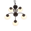 Πολύφωτο Trio Lighting 5xE14   Σκουριά Μεταλλικό    – 101000524