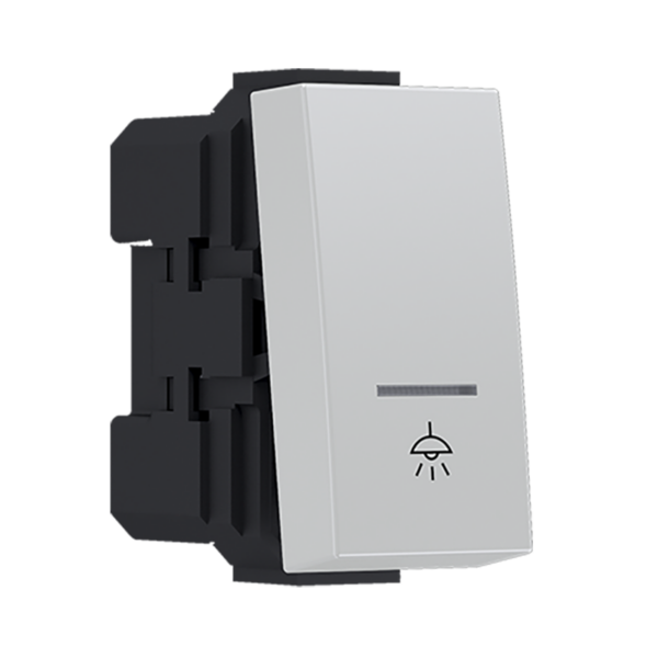 ^MODYS ΜΠΟΥΤΟΝ ΜΕ ΕΝΔΕΙΞΗ & ΣΥΜΒΟΛΟ ΛΥΧΝΙΑ ΙΒΟΥΑΡ 1 ΣΤ. 1P 10A 250VAC IP20 ACA – 10101312207