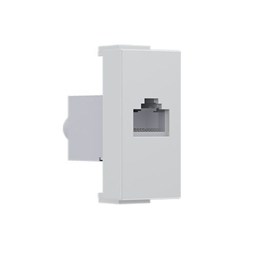 ^ MODYS ΠΡΙΖΑ ΔΙΚΤΥΟΥ ΙΒΟΥΑΡ 1 ΣΤ. RJ45 CAT.6 ΜΕ ΘΩΡΑΚΙΣΗ IP20 ACA – 10101312231