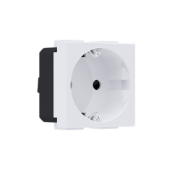 ^ MODYS ΠΡΙΖΑ ΣΟΥΚΟ ΑΣΦΑΛΕΙΑΣ ΛΕΥΚΗ 2 ΣΤ. 2P+E 16A 250VAC IP20 ACA – 10101312460