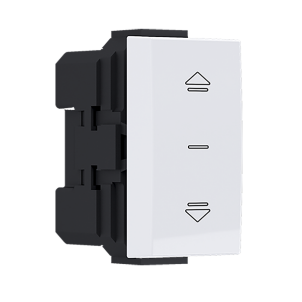 ^MODYS ΜΠΟΥΤΟΝ ΡΟΛΛΩΝ ΛΕΥΚΟ 1 ΣΤ. 2P 10A 250VAC IP20 ACA – 10101312504