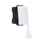 ^MODYS ΜΠΟΥΤΟΝ ΤΡΑΒΗΧΤΟ ΛΕΥΚΟ 1 ΣΤ. 1P 10A 250VAC IP20 ACA – 10101312517