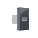 ^ MODYS ΠΡΙΖΑ ΔΙΚΤΥΟΥ ΑΝΘΡΑΚΙ  1 ΣΤ. RJ45 CAT.6A ΜΕ ΘΩΡΑΚΙΣΗ IP20 ACA – 10101312546