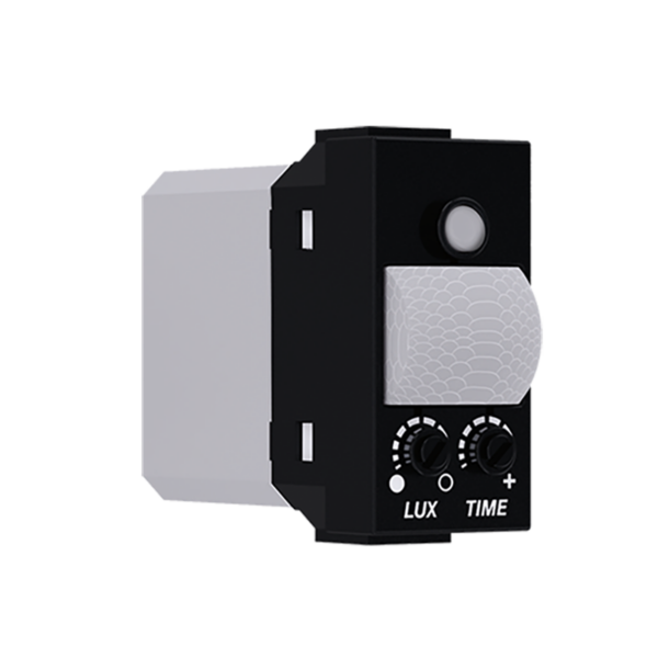 ^ MODYS ΑΝΙΧΝΕΥΤΗΣ ΚΙΝΗΣΗΣ PIR ΜΑΥΡΟΣ ΜΑΤ 1 ΣΤ. 1P 5(1)A 230VAC IP20 ACA – 10101412353