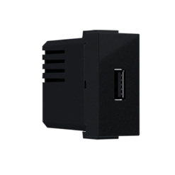 ^ MODYS ΠΡΙΖΑ ΤΡΟΦΟΔΟΣΙΑΣ USB 1 ΣΤ. 1xUSB ΜΑΥΡΗ ΜΑΤ  5VDC 1.2A IP20 ACA – 10101412354