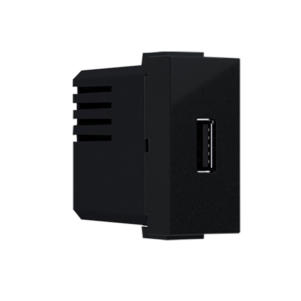 ^ MODYS ΠΡΙΖΑ ΤΡΟΦΟΔΟΣΙΑΣ USB 1 ΣΤ. 1xUSB ΜΑΥΡΗ ΜΑΤ  5VDC 1.2A IP20 ACA – 10101412354