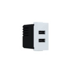 ^ MODYS ΠΡΙΖΑ ΤΡΟΦΟΔΟΣΙΑΣ USB 1 ΣΤ. 2XUSB A+C ΛΕΥΚΟ 5VDC 3A IP20 ACA – 10101412360