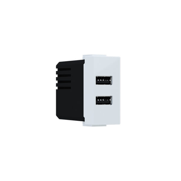 ^ MODYS ΠΡΙΖΑ ΤΡΟΦΟΔΟΣΙΑΣ USB 1 ΣΤ. 2XUSB A+C ΛΕΥΚΟ 5VDC 3A IP20 ACA – 10101412360