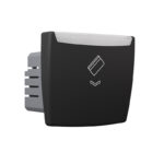 MODYS ΜΗΧΑΝΙΚΟΣ ΚΑΡΤΟΔΙΑΚΟΠΤΗΣ 2 ΣΤ. 220V 10Α IP20 ΜΑΥΡΟ ΜΑΤ ACA – 10101412381