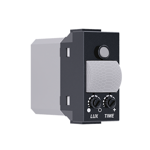 MODYS ΑΝΙΧΝΕΥΤΗΣ ΚΙΝΗΣΗΣ PIR ΑΝΘΡΑΚΙ 1 ΣΤ. 1P 5(1)A 230VAC IP20 ACA – 10101412710