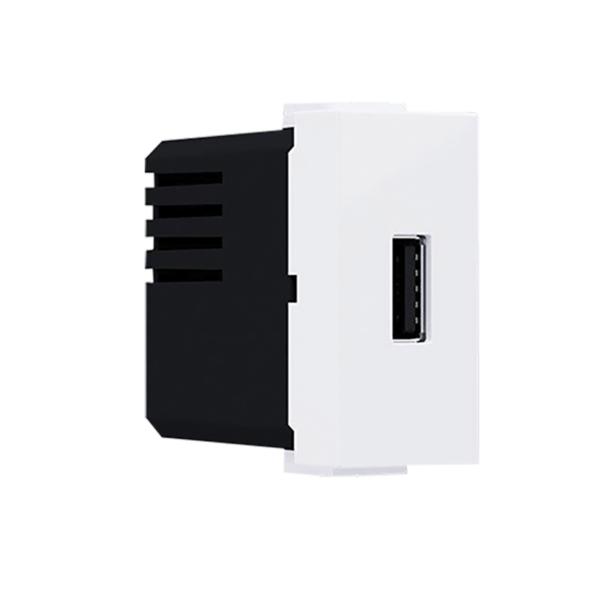 ^ MODYS ΠΡΙΖΑ ΤΡΟΦΟΔΟΣΙΑΣ USB 1 ΣΤ. 1xUSB ΛΕΥΚΗ 5VDC 1.2A IP20 ACA – 10101412820