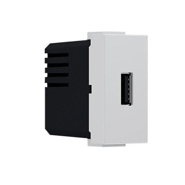 MODYS ΠΡΙΖΑ ΤΡΟΦΟΔΟΣΙΑΣ USB 1 ΣΤ. 1xUSB ΙΒΟΥΑΡ 5VDC 1.2A IP20 ACA – 10101412822