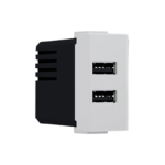 ^ MODYS ΠΡΙΖΑ ΤΡΟΦΟΔΟΣΙΑΣ USB 1 ΣΤ. 2xUSB ΙΒΟΥΑΡ 5VDC 2X1.2A IP20 ACA – 10101412823