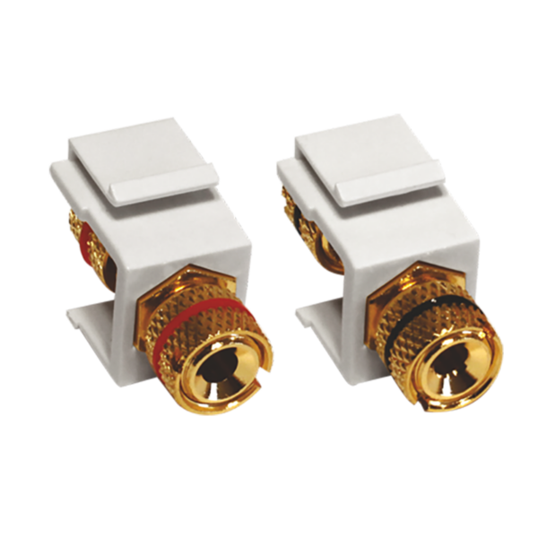 MODYS ΑΝΤΑΠΤΟΡΑΣ 2xΗΧΕΙΩΝ LS 4MM ΛΕΥΚΟΣ ACA – 10101416790