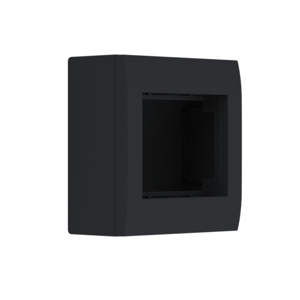 ^ ΚΟΥΤΙ ΕΠΙΤΟΙΧΟ 2ΣΤ. IP20 ΜΑΥΡΟ ΜΑΤ ACA – 10101433602