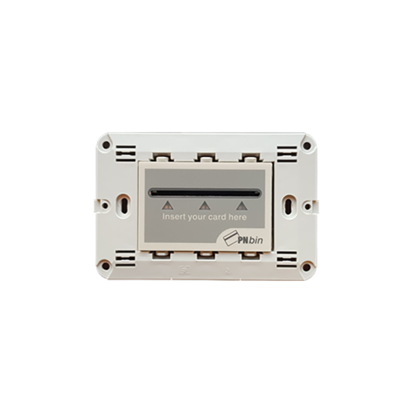 MODYS ΚΑΡΤΟΔΙΑΚΟΠΤΗΣ RFID & ΒΑΣΗ ΣΤΗΡΙΞ. ΜΕ ΒΙΔΕΣ 3 ΣΤ. ΑΠΑΛΟ ΓΚΡΙ 24VDC IP20 ACA – 10101450499