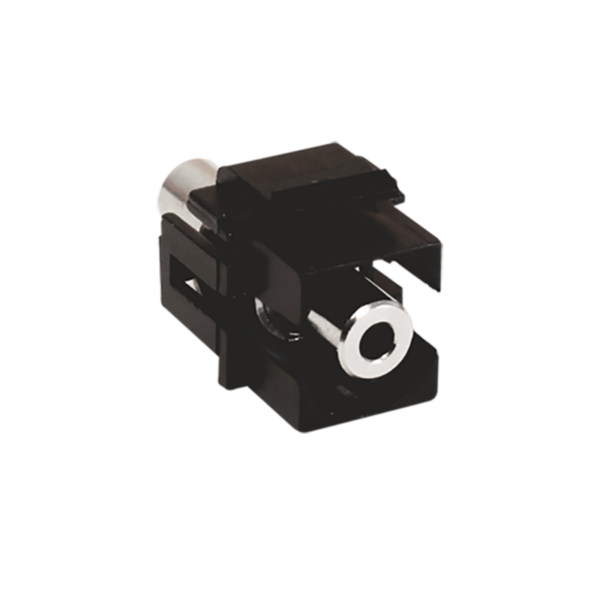 MODYS ΑΝΤΑΠΤΟΡΑΣ ΗΧΕΙΩΝ STEREO 3,5 MM KS 1 ΣΤ. ΜΑΥΡΟΣ ACA – 10101451131