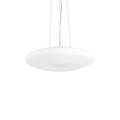 IDEAL LUX Κρεμαστό Φωτιστικό Οροφής GLORY 3xE27 Λευκού Χρώματος – 101125