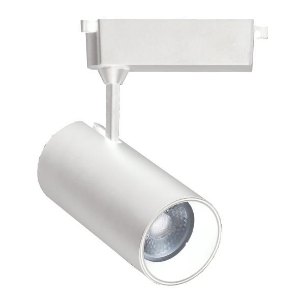 ΣΠΟΤ ΡΑΓΑΣ LED 2 ΓΡΑΜΜΩΝ 20W 3000K Φ70Χ160 ΛΕΥΚΟ PLUS EUROLAMP – 145-59052