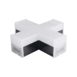 LED φωτιστικό σύνδεσμος σε σχήμα Χ 12W 4000K Μαύρου Χρώματος V-TAC – 10140