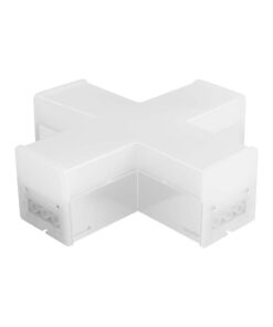 LED φωτιστικό σύνδεσμος σε σχήμα Χ 12W 6500K Μαύρου Χρώματος V-TAC – 10142