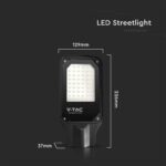 LED φωτιστικό δρόμου SMD 30W 6500Κ ψυχρό λευκό V-TAC – 10207